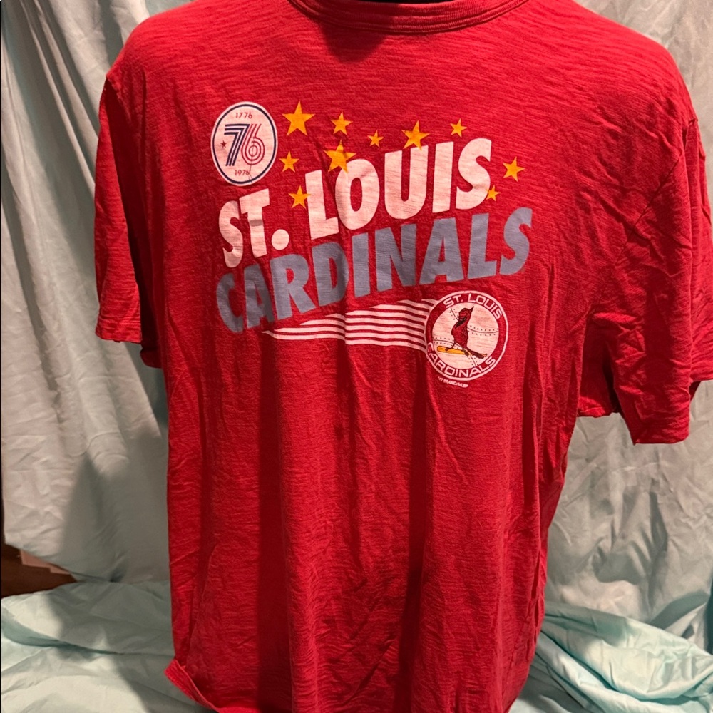 47 Brand Red Graphic Tee